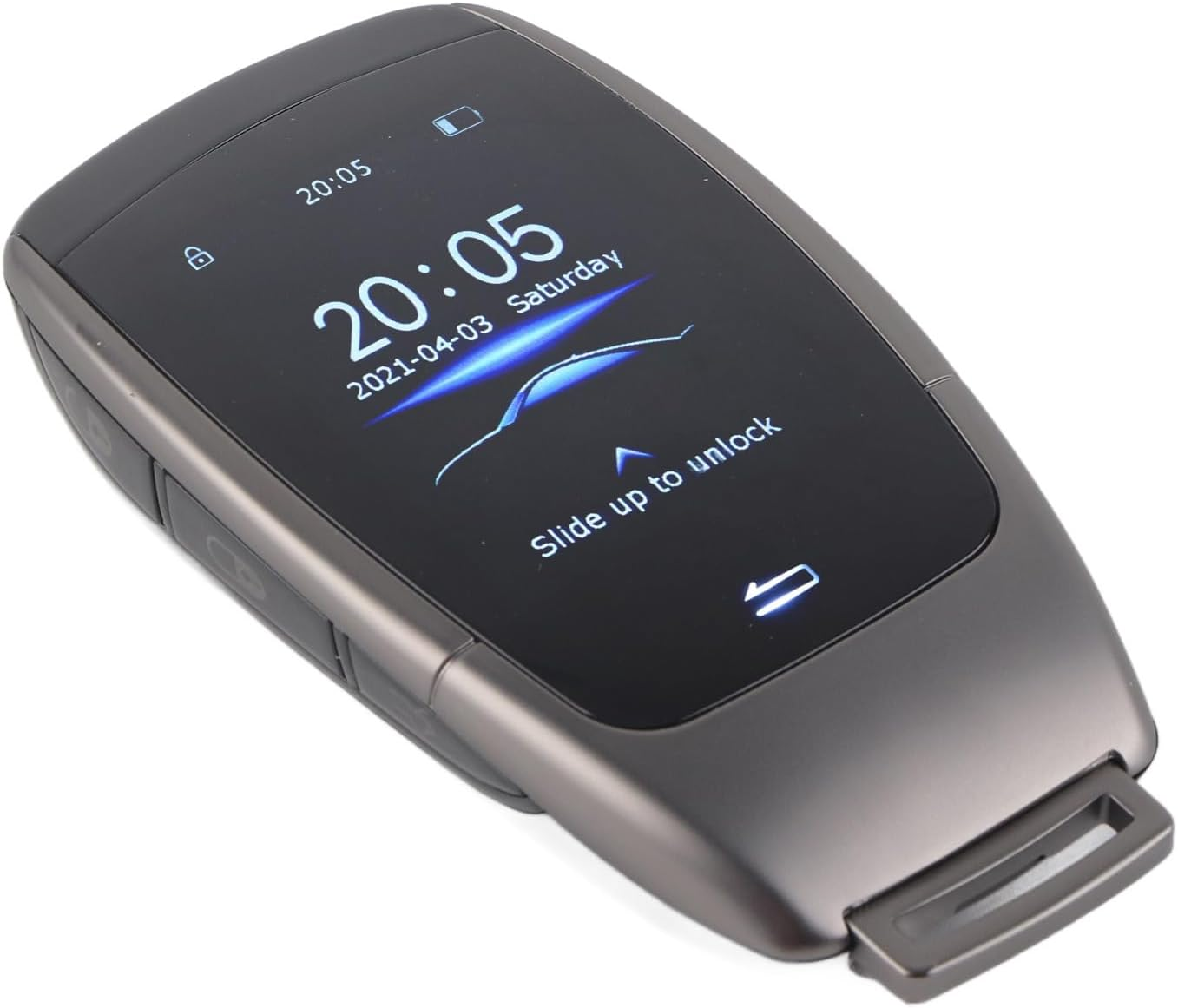 Universal TK900 LCD Touch Screen Smart Key Remote Keyless Entry, Entry Remote Control Car Key for Start Stop Engine Button Models (Black) image number 3