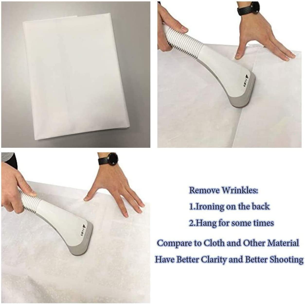 White Christmas Backdrops for Photography Christmas Background Winter Backdrop Cartel De Navidad Para Fotos 10X10FT F107 image number 5