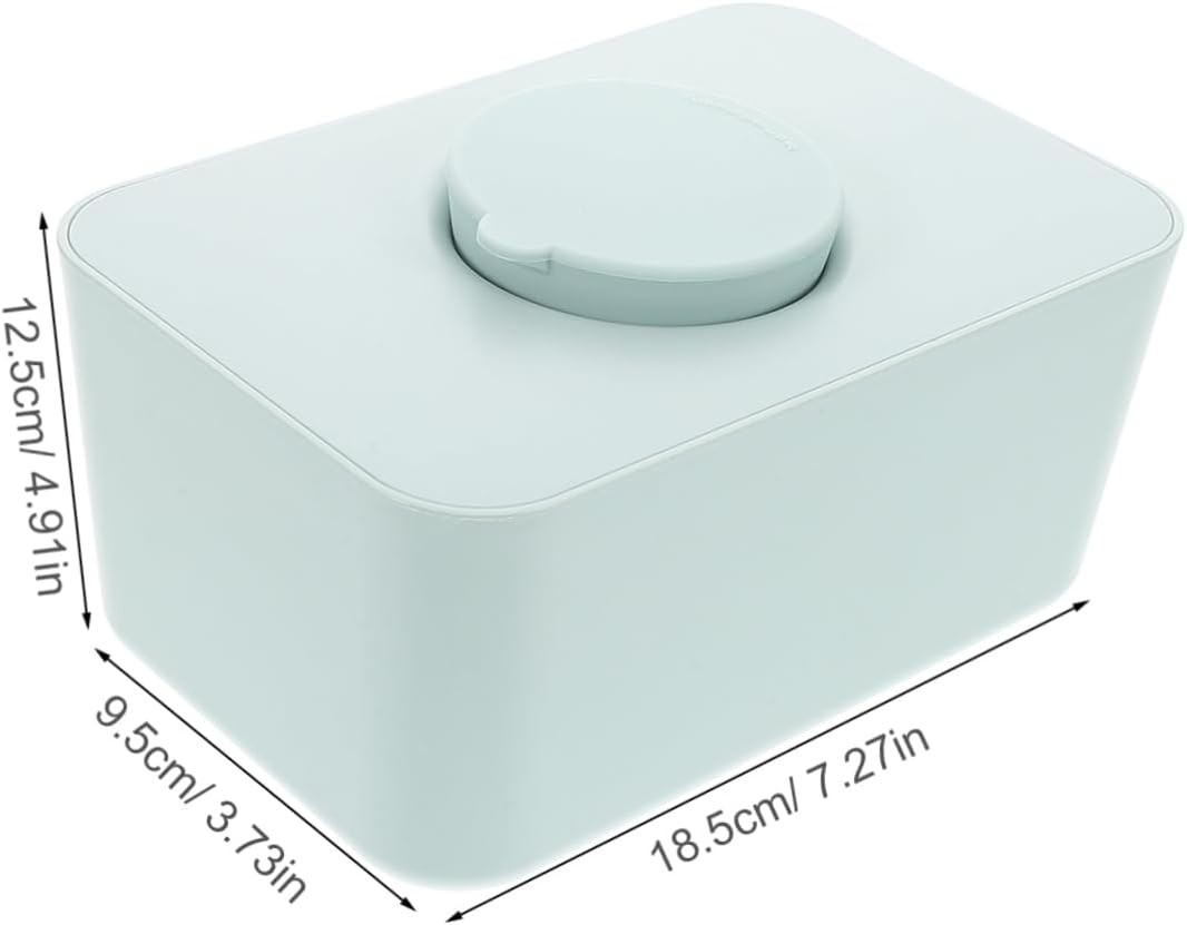 Wet Tissue Box Sealing Lid Silicone Material for Bathroom Use Compact Wipes Dispenser for Car Detailing image number 6