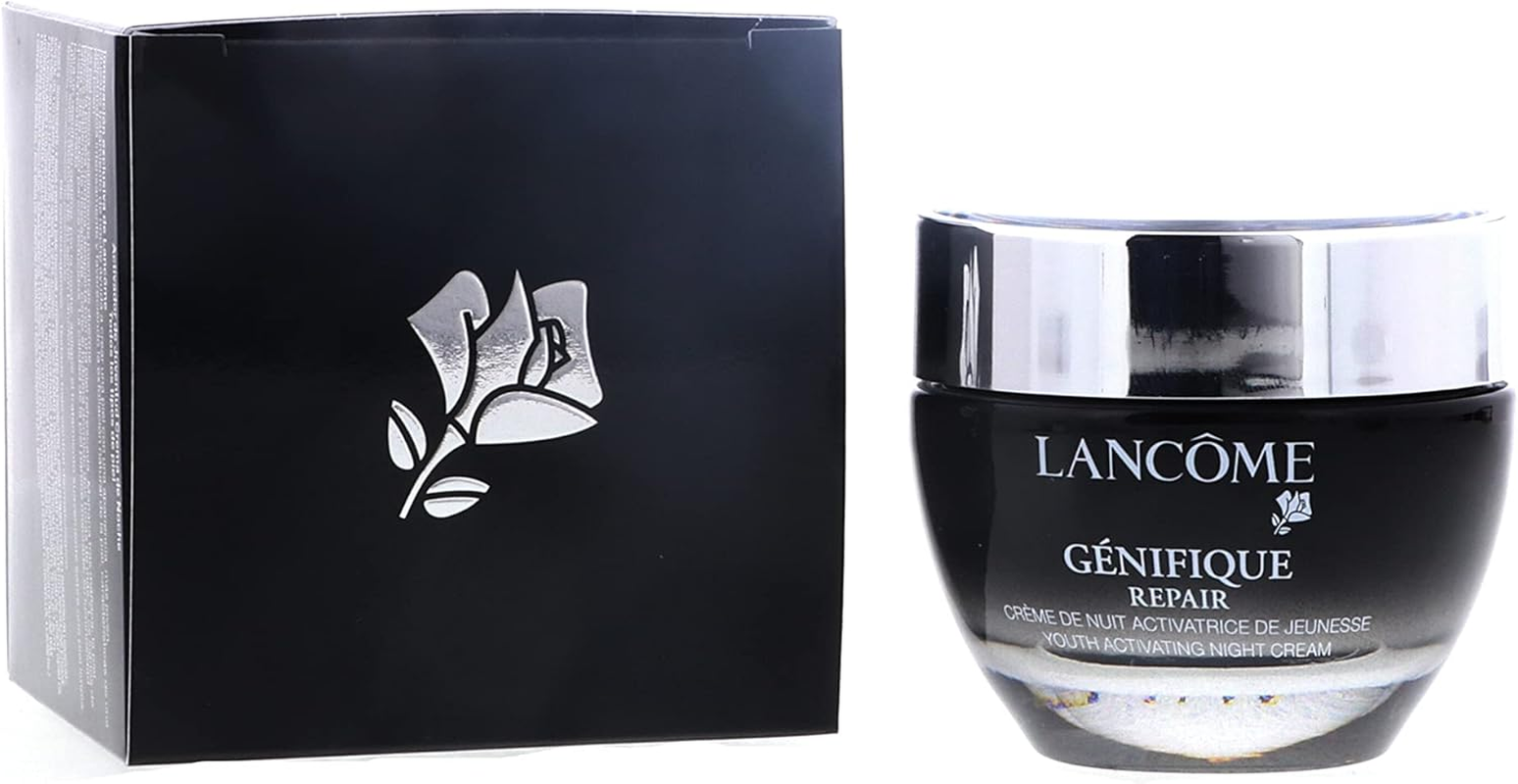 Lanc&ocirc;me Advanced G&eacute;nifique Youth Activating Cream - Anti-Ageing Moisturiser for Younger-Looking Skin - Targets Visible Signs of Ageing & Fine Lines - Velvety - Silky Texture - 50Ml