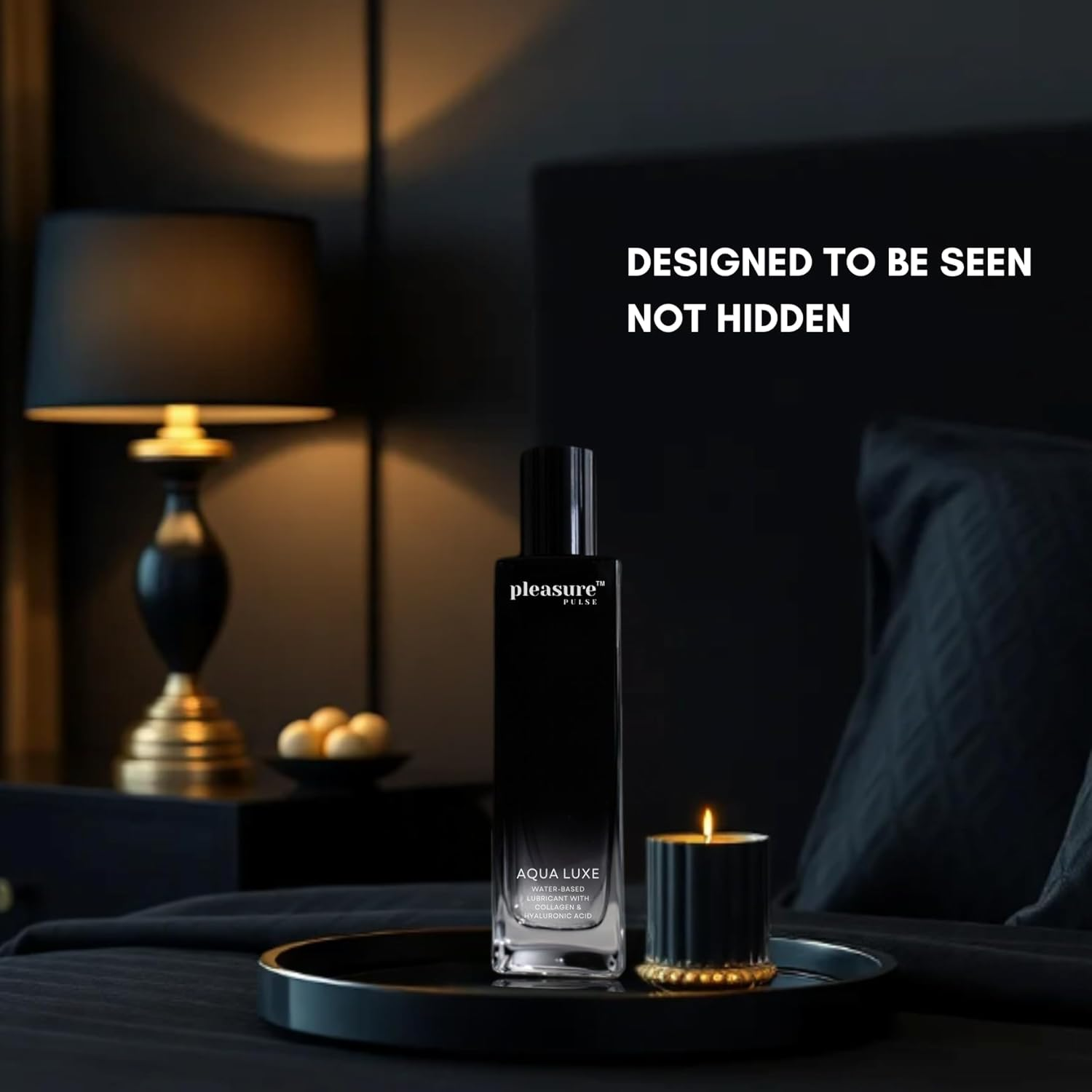 Pleasure Pulse Water Based Lubricant with Collagen & Hyaluronic Acid, Paraben Free & Fragrance Free, Latex-Safe Long-Lasting Natural Formula, 100Ml image number 2