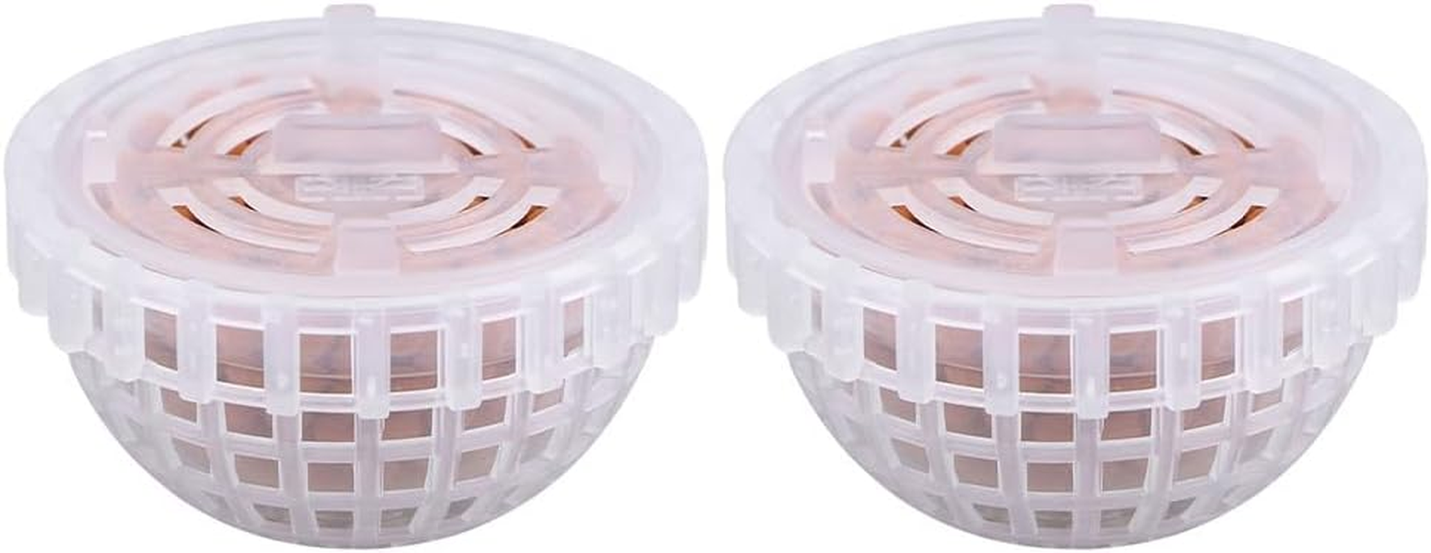 2PCS Moss Ball Holder for Fish Tank, Aquarium Java Moss Plants Cage with Ceramic Bio Filter,Creative Dome Plant Decorations for Betta Shrimp Fish Tank image number 6