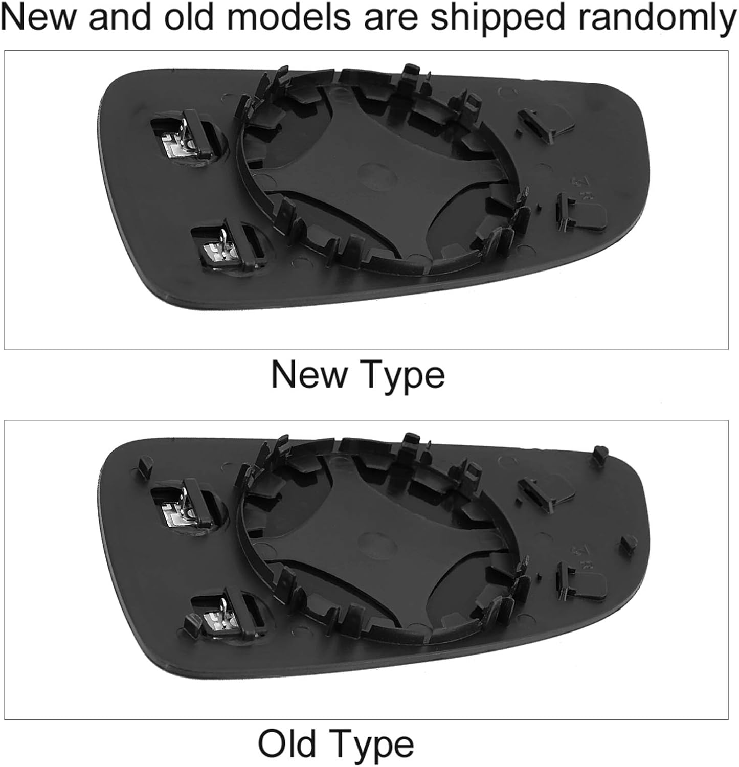 Car Right Door Side Wide Angle Wing Mirror Glass Replacement for Astra 2004-2008, Easy Install, Clear View, Design image number 1