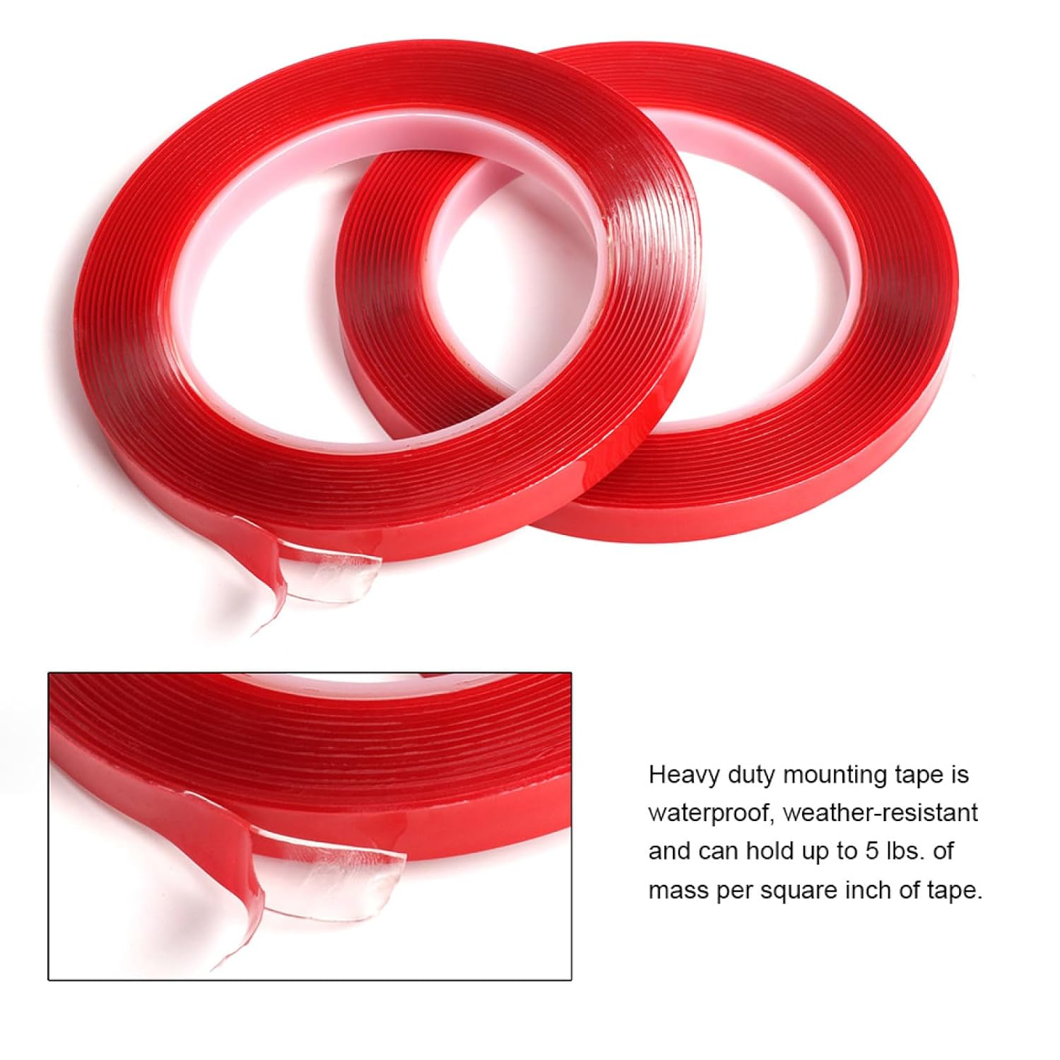 Labymos Double Side Adhesive Nail Art Tape Waterproof Removable Traceless Mounting Tape for Salon Nail Tips image number 1