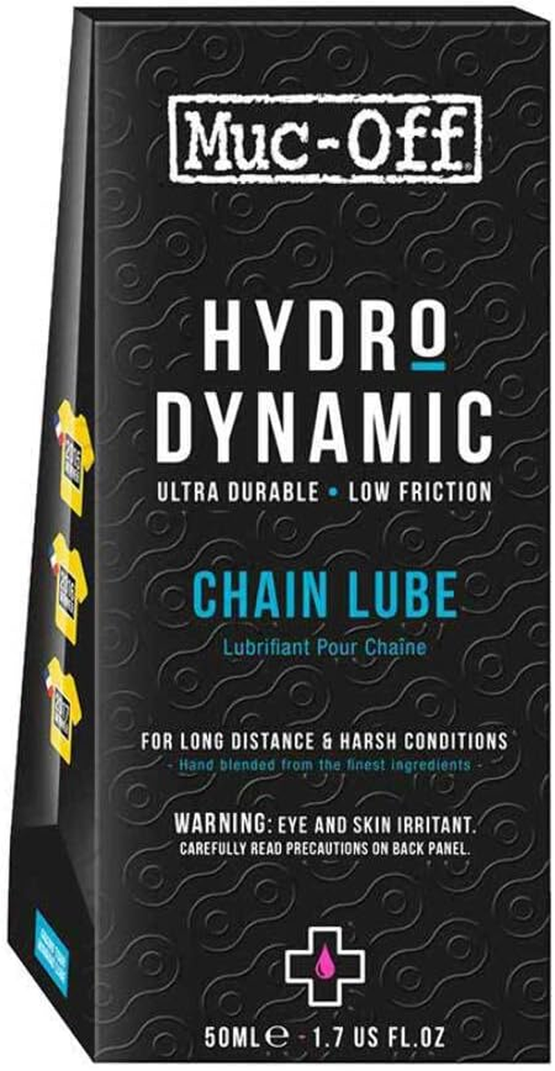 Muc-Off Hydrodynamic Chain Lube, 1.7 Fl Oz - Bike Lube, Bike Chain Oil, Chain Wax for All Weather Conditions - Bike Lubricant and Bicycle Chain Oil