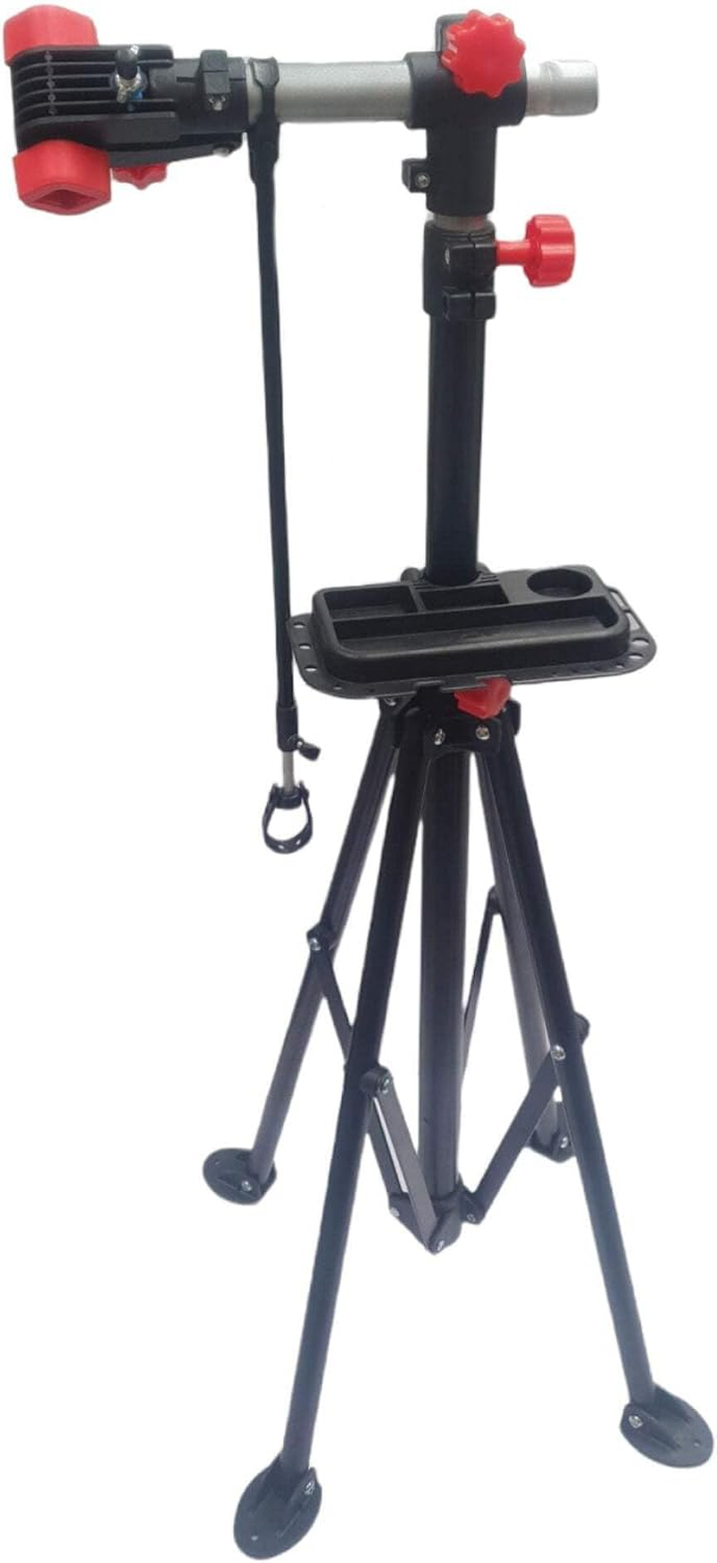 Adjustable Bicycle Repair Station - Bike Rack DIY Garage Fixing Stand image number 2