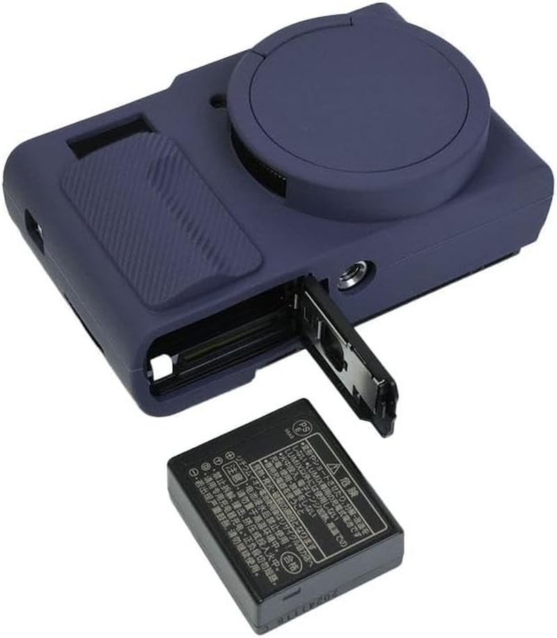 Silicone Case Compatible for Lumix Tz99/Zs99 Digital Camera - Soft Rubber for Lumix Tz99/Zs99 Protective Cover with Removable Lens Cover - Anti-Slip & Anti-Scratch - Coffee image number 4