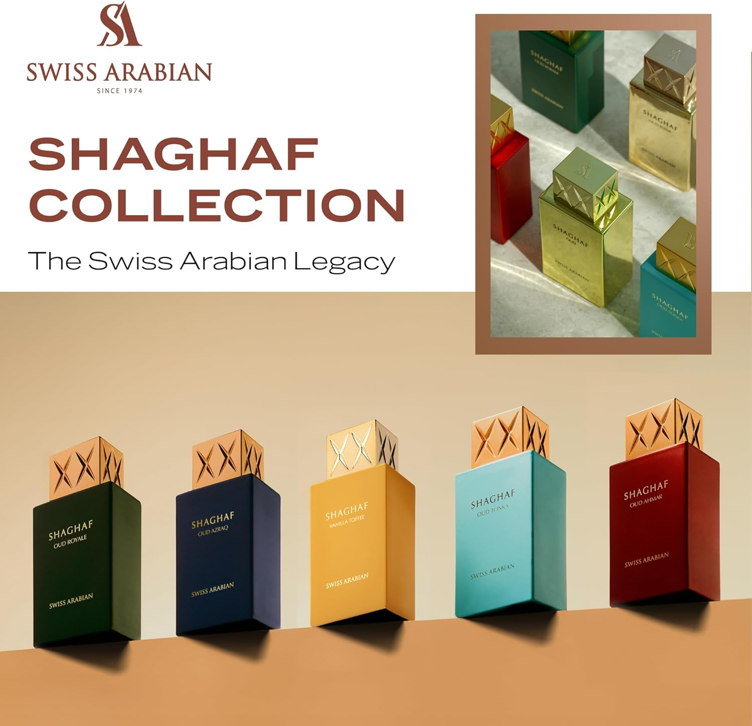Swiss Arabian Unisex Shaghaf Oud Royal Eau De Parfum, 75 Ml image number 1