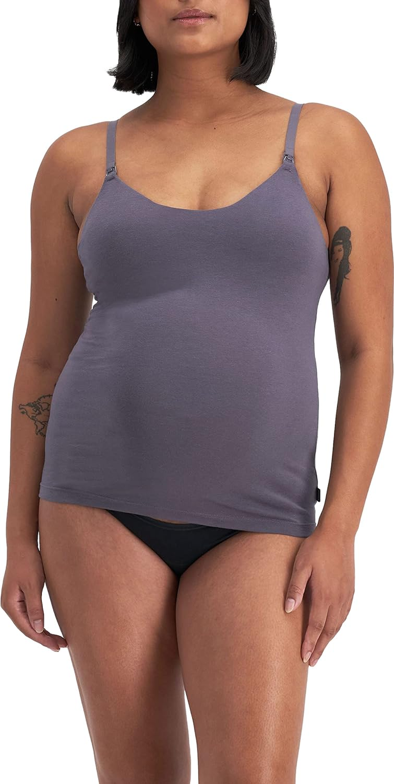 Bonds Womens Bumps ORG Cont CAMI T-Shirt Bra, Gloaming, 10 C US image number 3