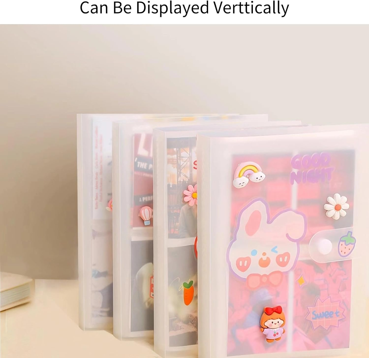 LILIP Polaroid Photo Album, Instax Mini Photo Album, Transparent and Large Capacity Picture Books Designed to Store Your Memories image number 4