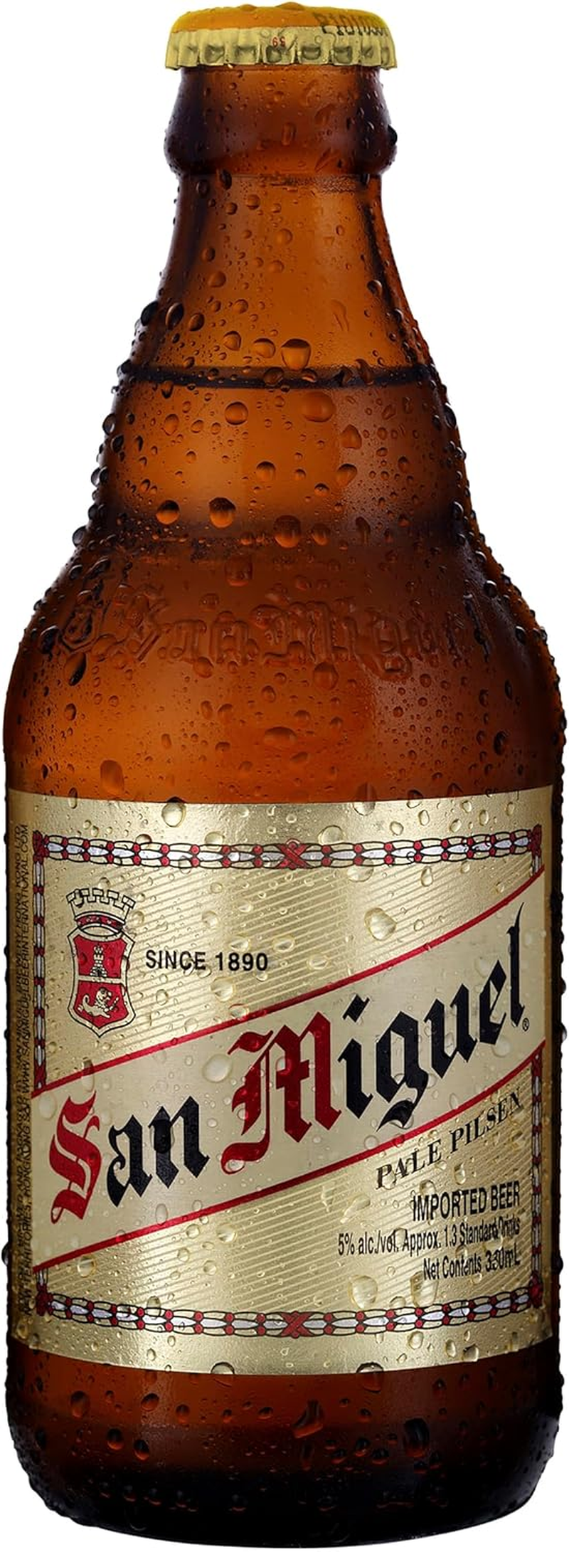 San Miguel Pale Pilsen 330Ml Bottle, 24 Pack image number 2