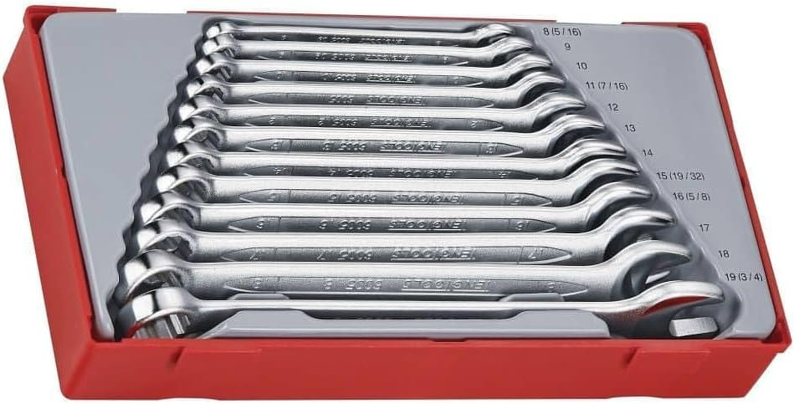 Teng Tt1236Metric Combination Spanner Set (12 Pieces)