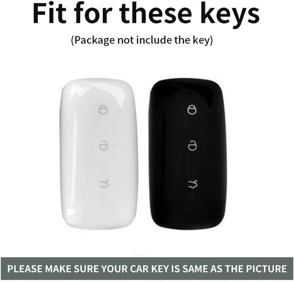 Ontto 3 Buttons TPU Car Key Fob Cover Fit for Geely Galaxy EX5 E5 Cityray L6 L7 EMI NO.1 Proton E.Mas 7 5 E8 Starry 8 Key Case Holder Keychain Shell Keyring Shining Decoration Accessories Pink 1 - No.2-Pink image number 4