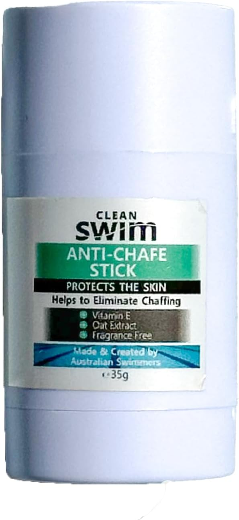 CLEAN SWIM Anti-Chafe Stick to Protect Your Skin with Vitamin E & Oat Extracts 35G image number 4