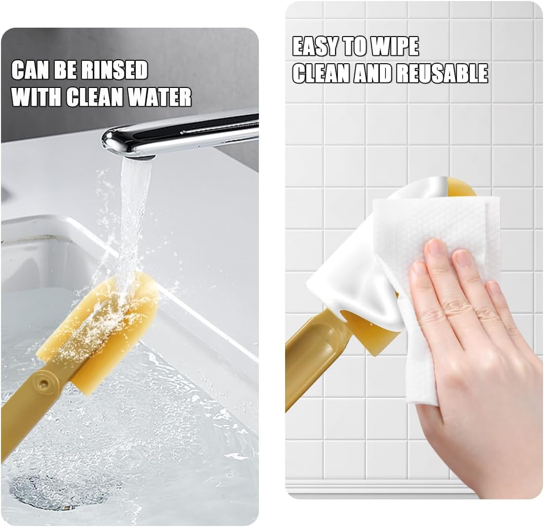 NILLOS Caulk Finishing Tool, 4 PCS Grout Sealant Caulking Smoothing Tool for Kitchen, Bathroom, Window (Multiple Shapes) image number 3