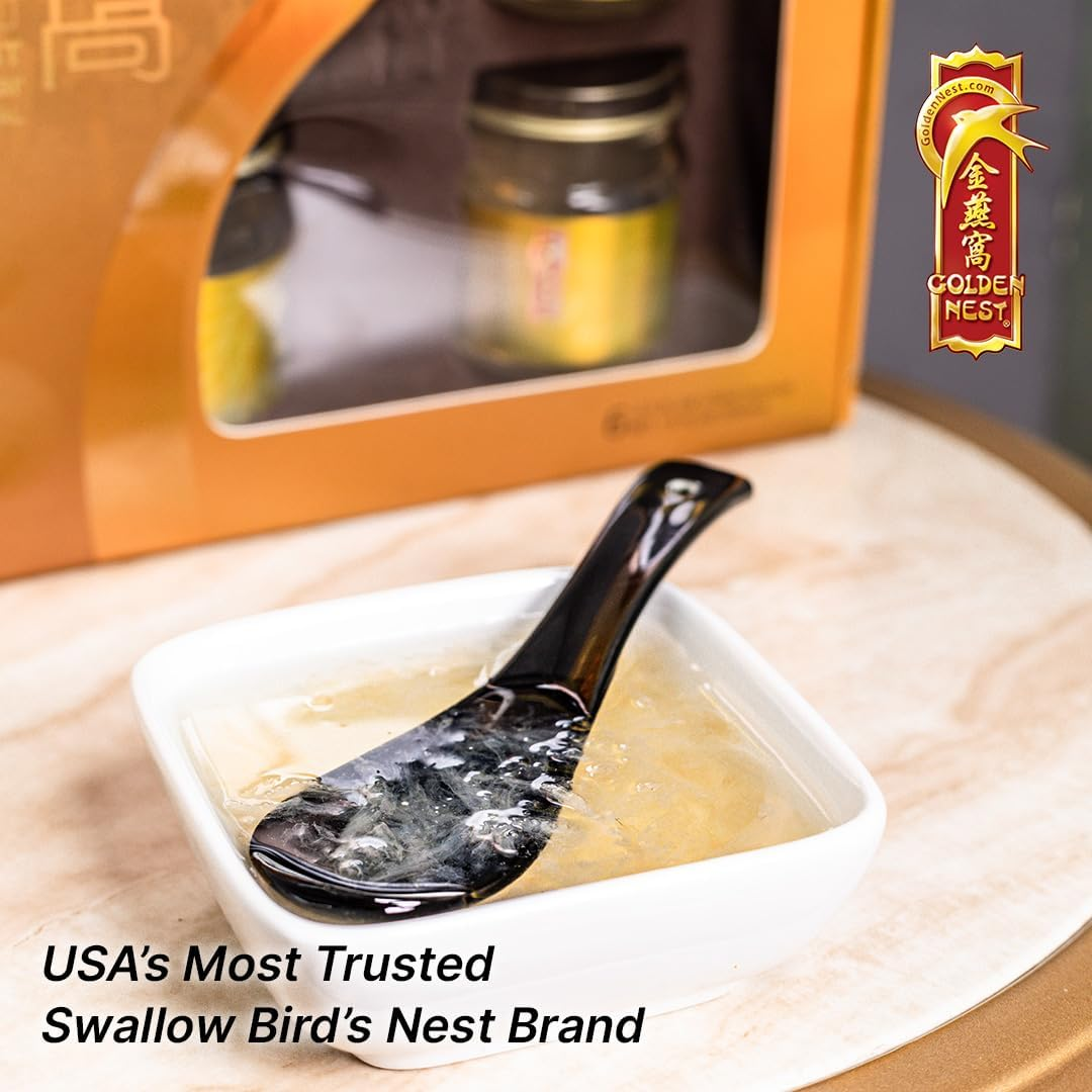 Golden Nest Gift Pack Premium Bird&rsquo;S Nest Soup - 6 Bottles X 75Ml (2.5 Oz.) (Original) image number 3