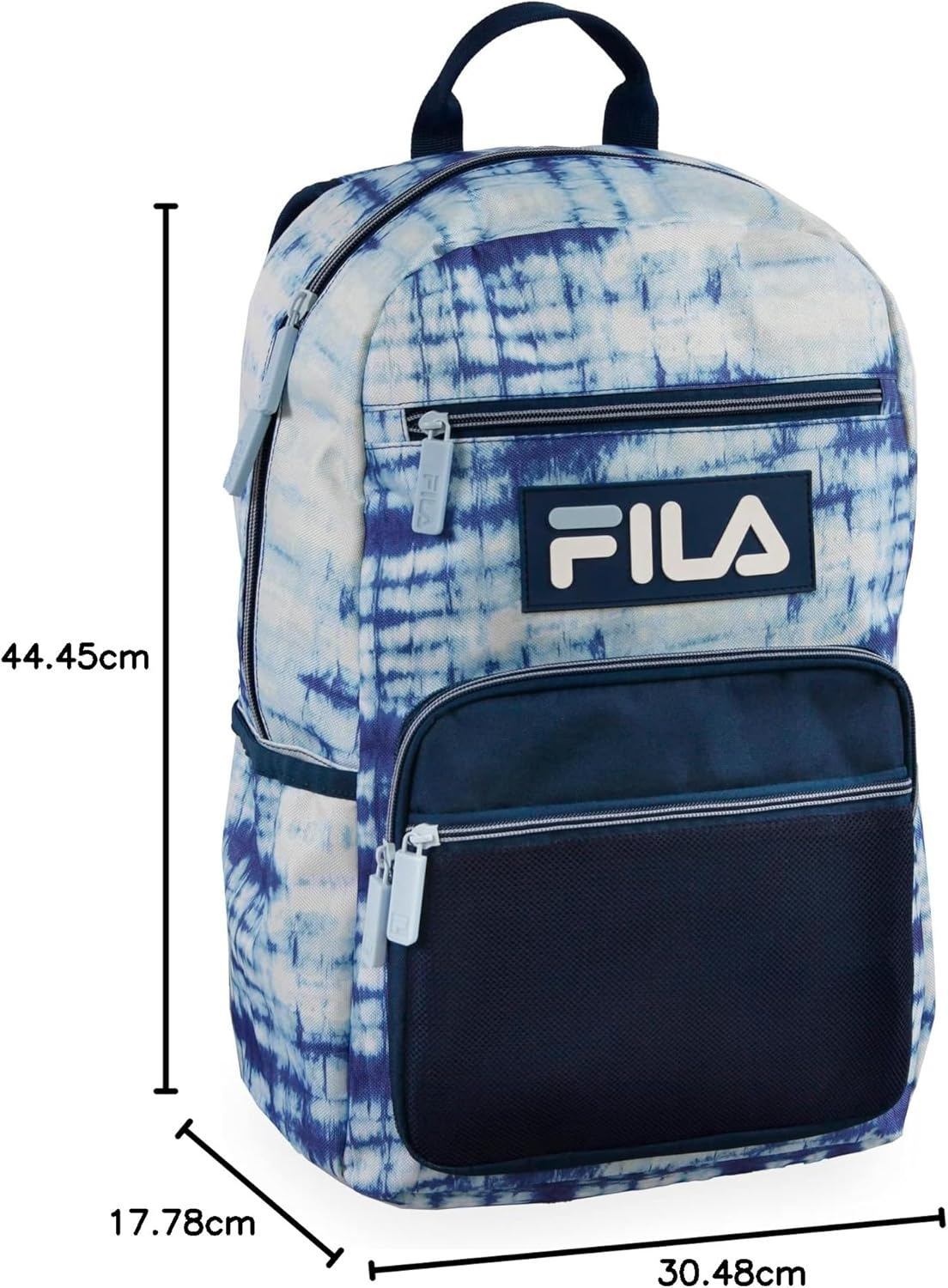 Fila Vermont 2 Laptop Backpack - Tie Dye Blue image number 3