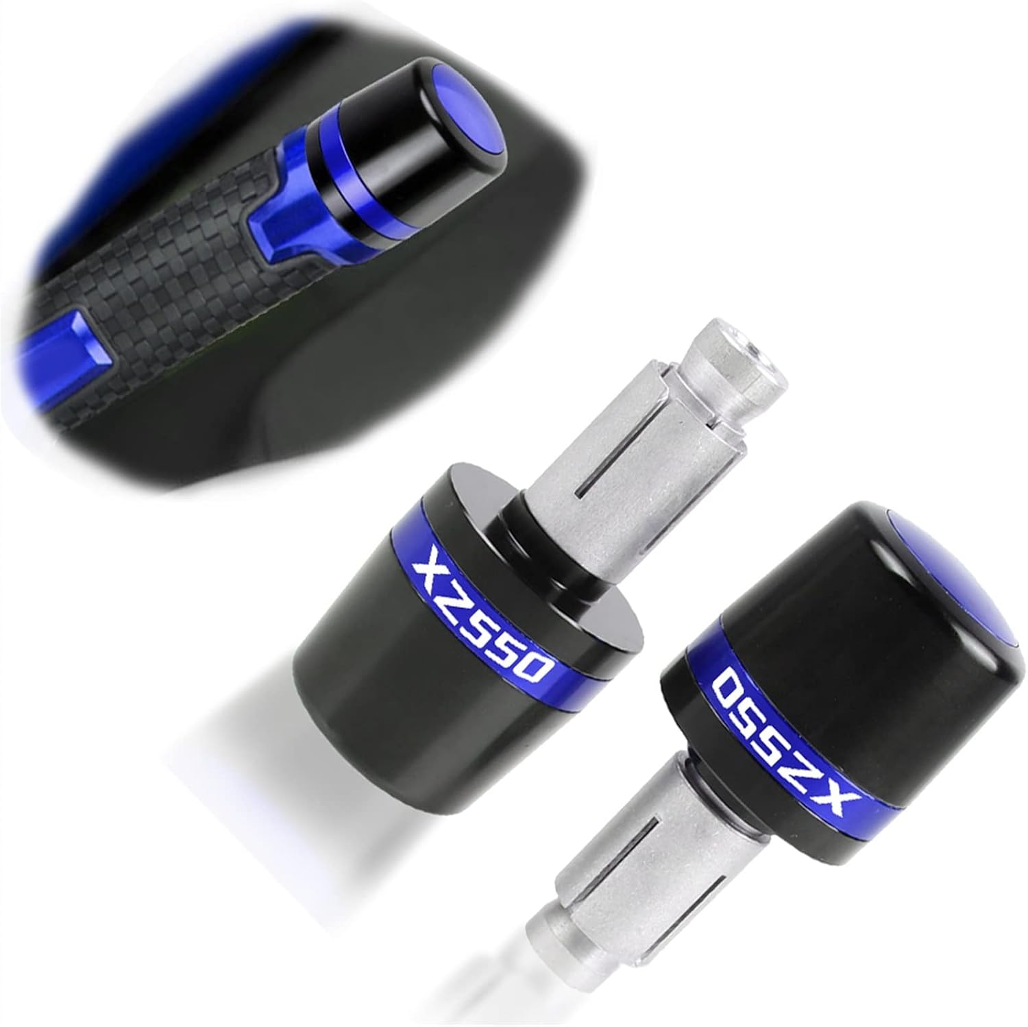 Motorbike Ends for XZ550 XZ 550 1982 1983 1984 1985 1986 Motorbike Handlebar Grip End Cap Plug Cover Accessories Handlebar Grips Ends Plug image number 1