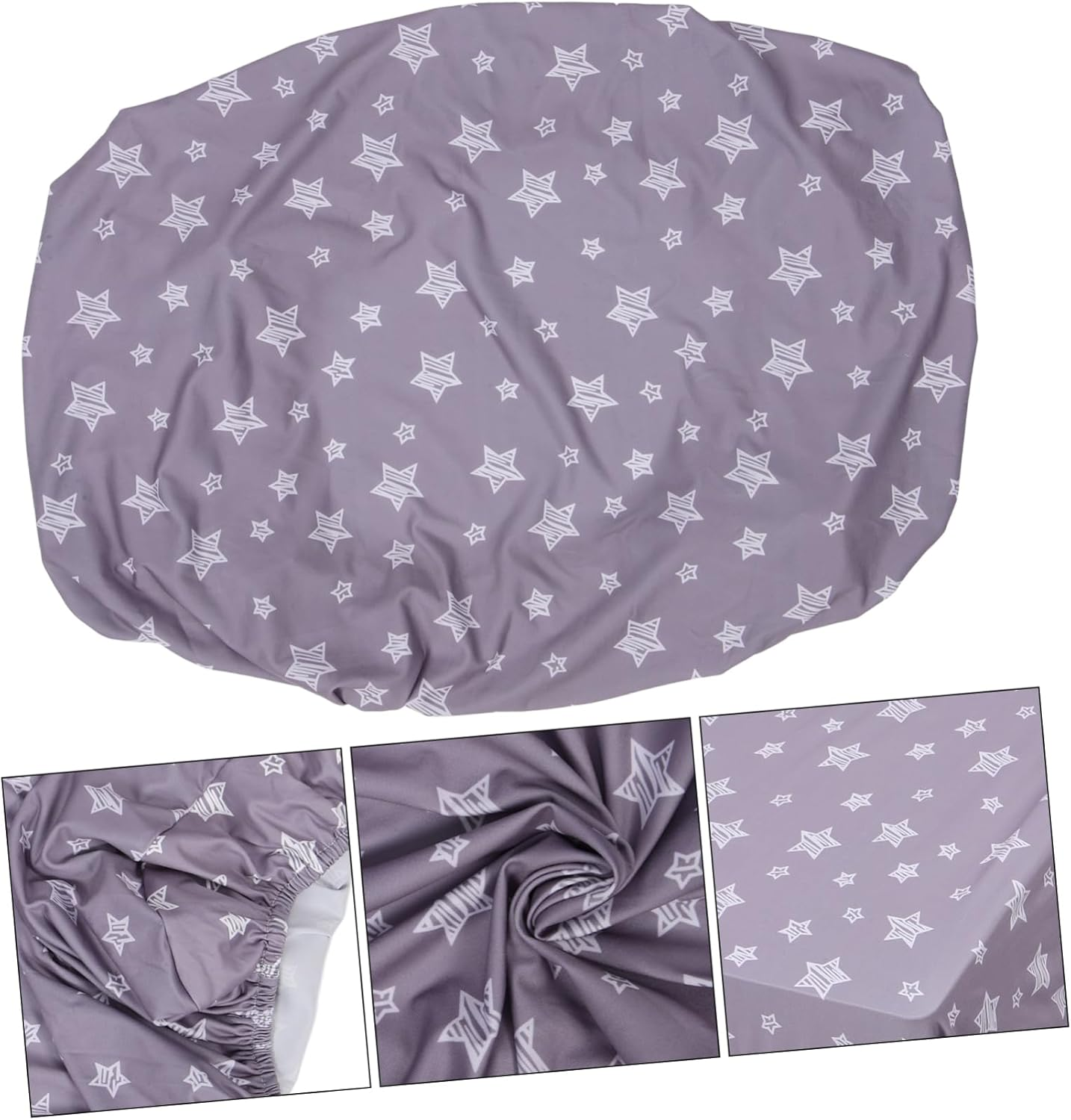 Generic Care Table Cover Changing Pad Cover Changing Table Portable Change Pad Bedding Station Changing Pad Cot &ndash; Tablecloth Boys Topper Decor Grey Sponge image number 4