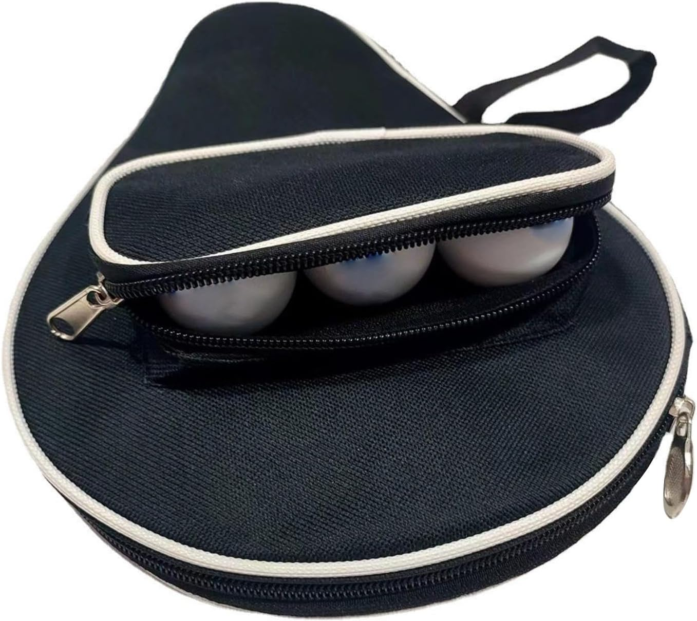 UGPLM Table Tennis Racket Cover, Table Tennis Paddle Case, Professional Durable Racket Organizer, Table Tennis Storage Bag for Outdoor Travel image number 2