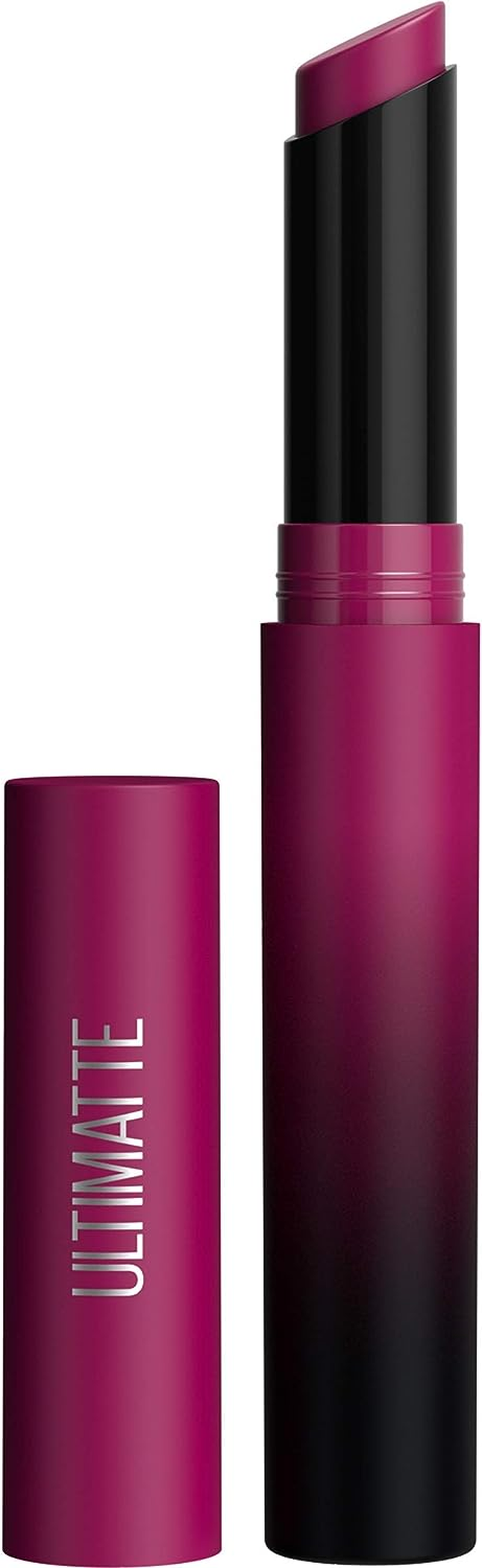 Maybelline Color Sensational Ultimatte Lipstick, Lightweight Comfortable Lip Color, Intense Color Pigment, Soft Powder, Matte Slim Lipstick, More Berry, 0.06 Oz. - 699 More Buff image number 7