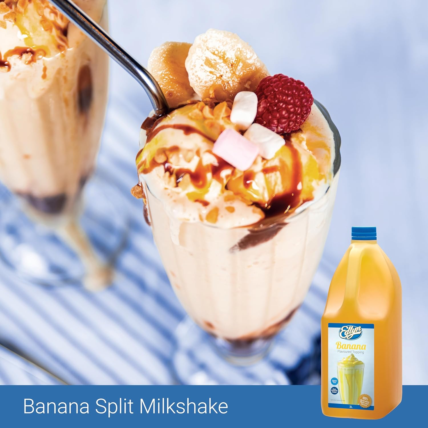 Edlyn Banana Toppings, Yellow, 3 L image number 2