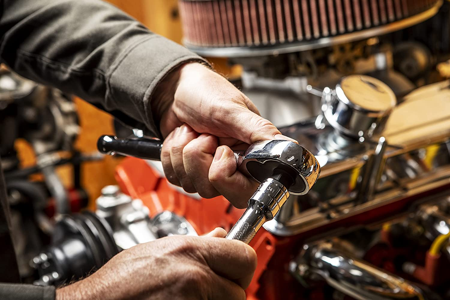 GEARWRENCH 20 Piece 1/4", 3/8", 1/2" Drive Extension, Universal Joint and Adapter Set - 81315A-07 image number 2