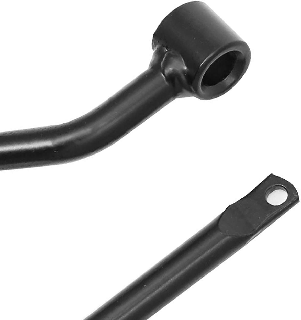 Yibid Universal Motorcycles Saddlebag Supports Bracket Bars Mount Holder for 84+ Softail Heritage Custom Fat Boy Deluxe Night Train Springer Honda Suzuki Yamaha Kawasaki (Black) image number 2