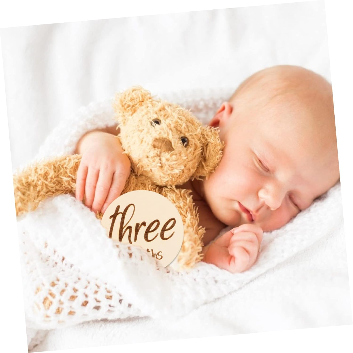 6Pcs Birth Commemorate Cards Milestone Cards Unique Designs for Newborn Boy Girl Milestones