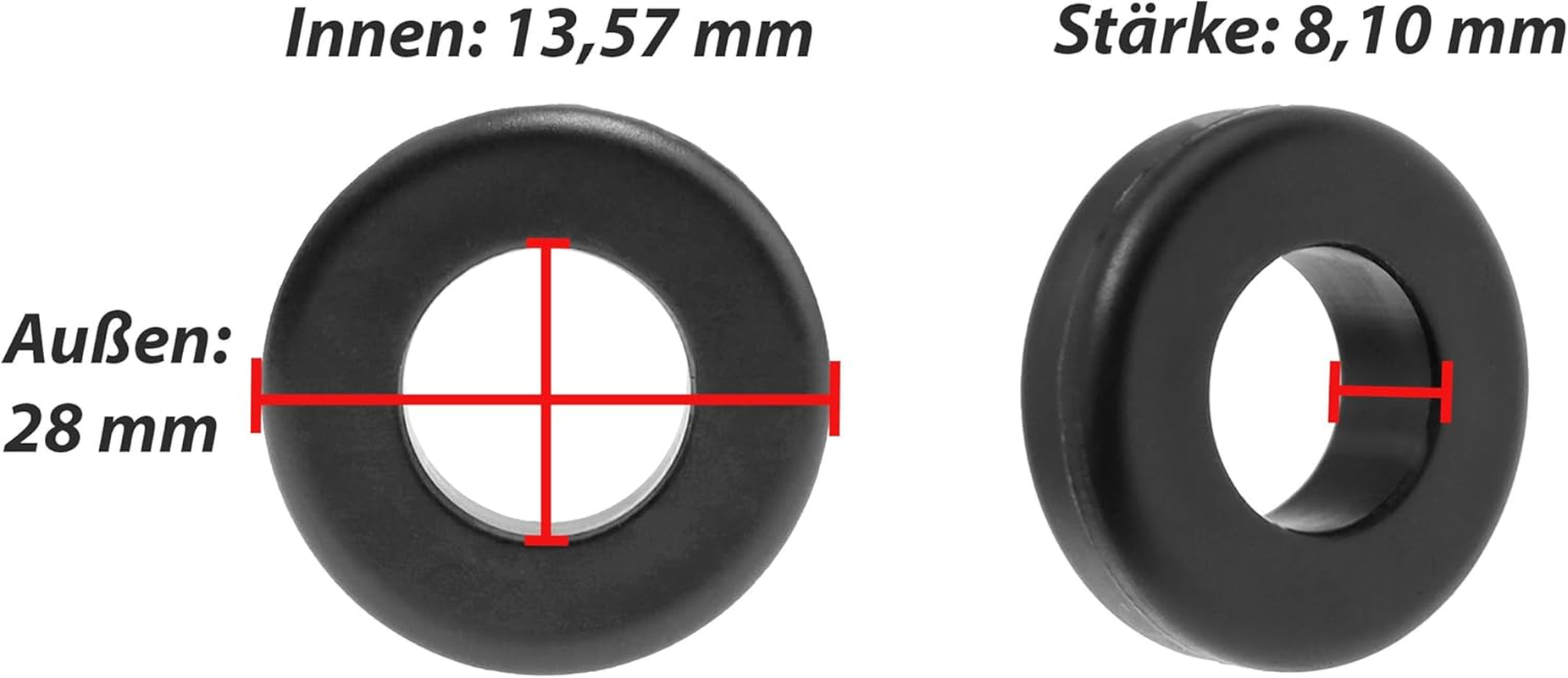 Piebert Set of 2 Whisks 50824 for Frothing & Heating for Induction Milk Frother - Compatible with Severin, Lavazza & Tchibo image number 2