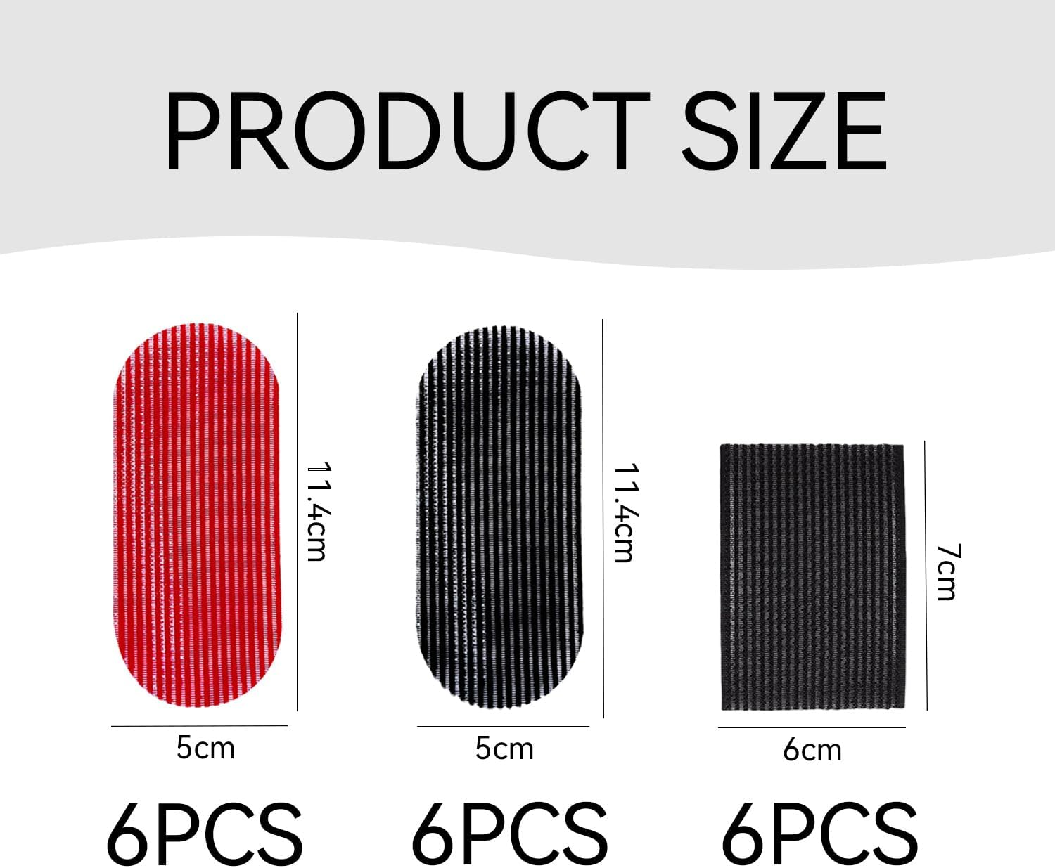 Pack of 18 Self-Adhesive Hair Stickers, Invisible Tassel Stickers for Girls, Hairpins for Hairdressers, Unisex, Suitable for Hairstyle Finishing image number 2