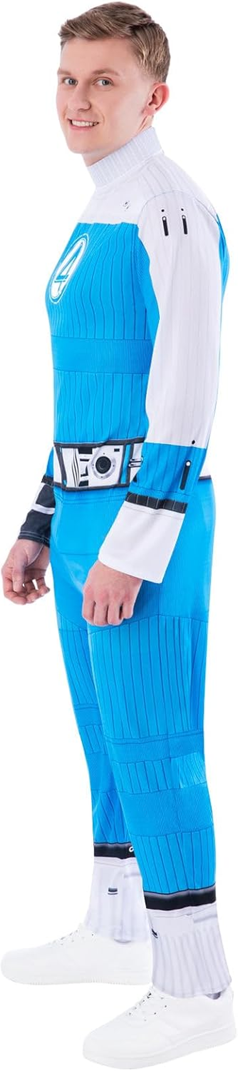 Human Torch Costume for Adults - Marvel Fantastic Four image number 3