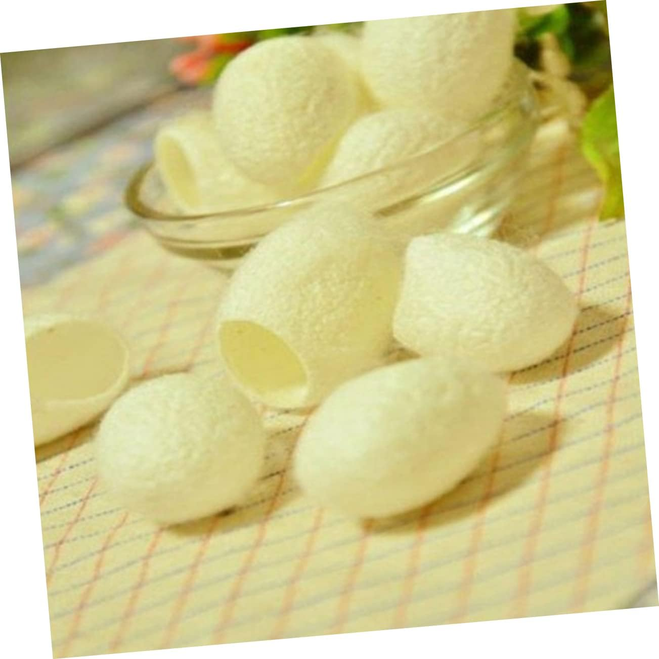 Beavorty Natural Silkworm Facial Cleaning Balls 200Pcs Organic Skin Care Scrub for Exfoliation and Blackhead Removal Suitable for Sensitive Skin Daily Beauty Routine image number 1