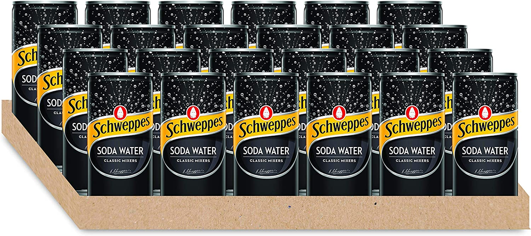 Schweppes Soda Water, 12 X 1.1L image number 1