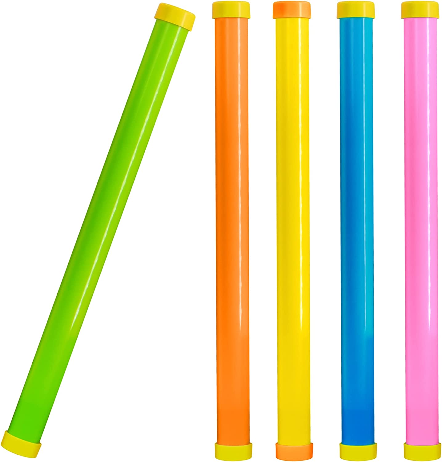Novelty Place 16" Groan Tube Noise Makers 5 Pack - Funny Party Noisemaker for Kids and Adults - Party Favor Sound Tubes Toys Multiple Colors image number 4