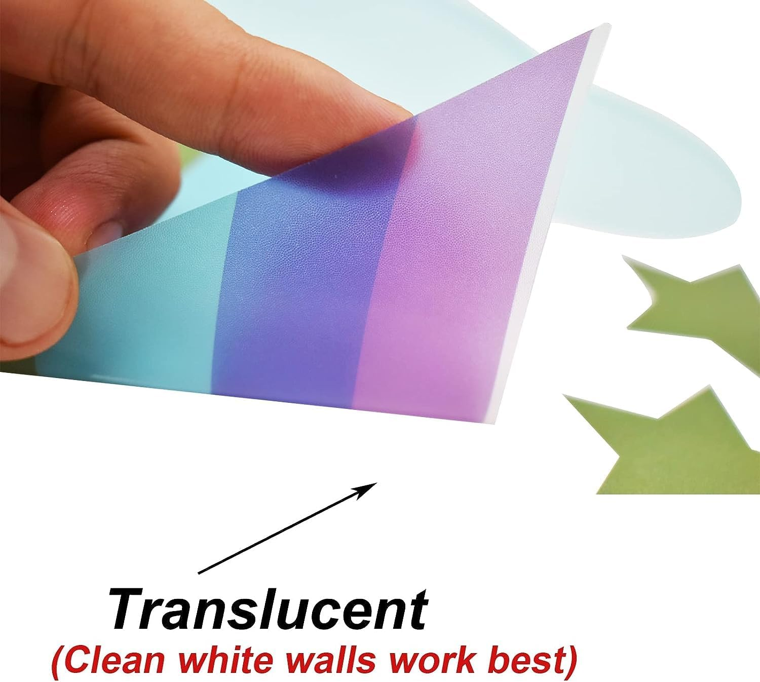 Maydahui Rainbow Cloud Wall Decal Colorful Stars Wall Vinyl Sticker (30 X 42 Inch) Removable Peel and Stick Art Mural Decor for Baby Kids Bedroom Nursery Playroom Girl&rsquo;S Room image number 4