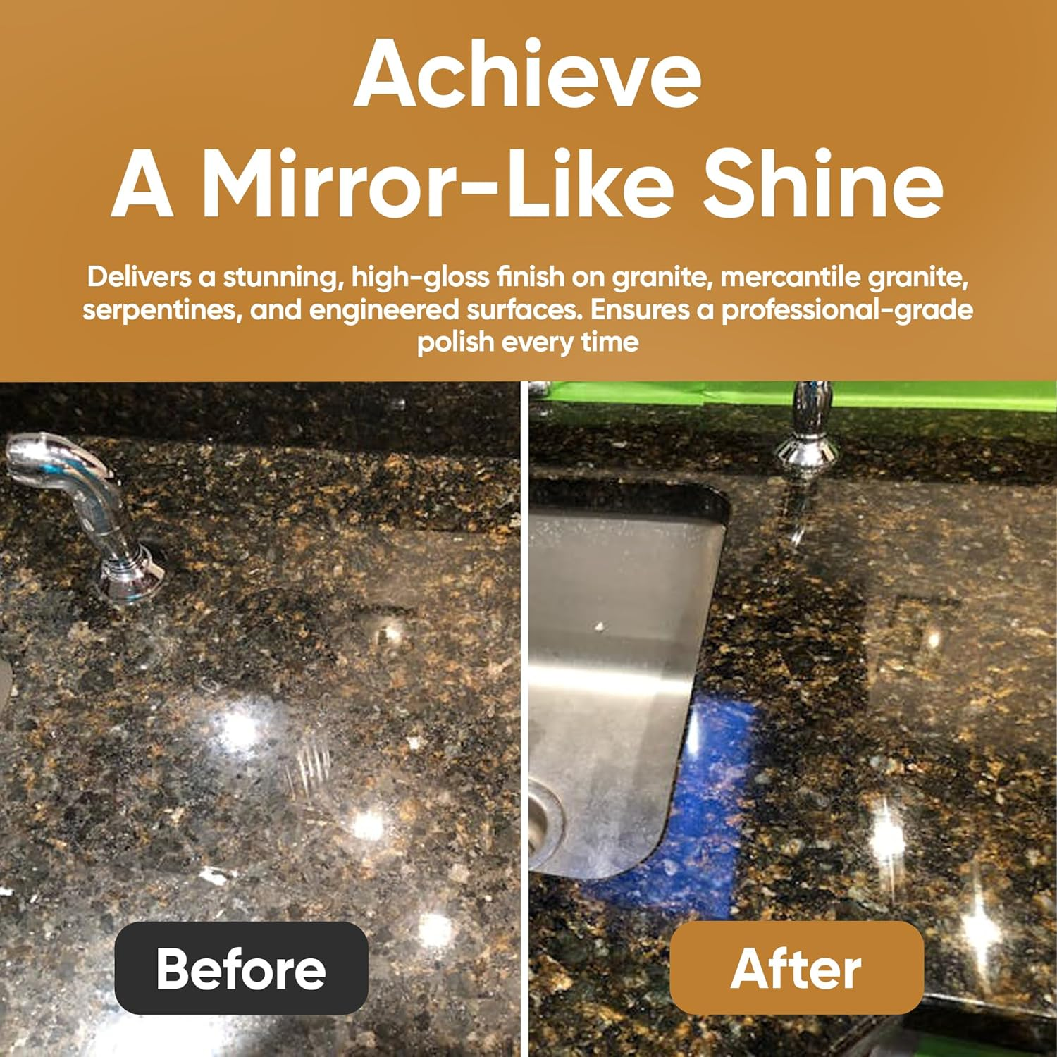 MB Stone Care - MB-20 Granite Polish (8.5 Oz. Jar)
