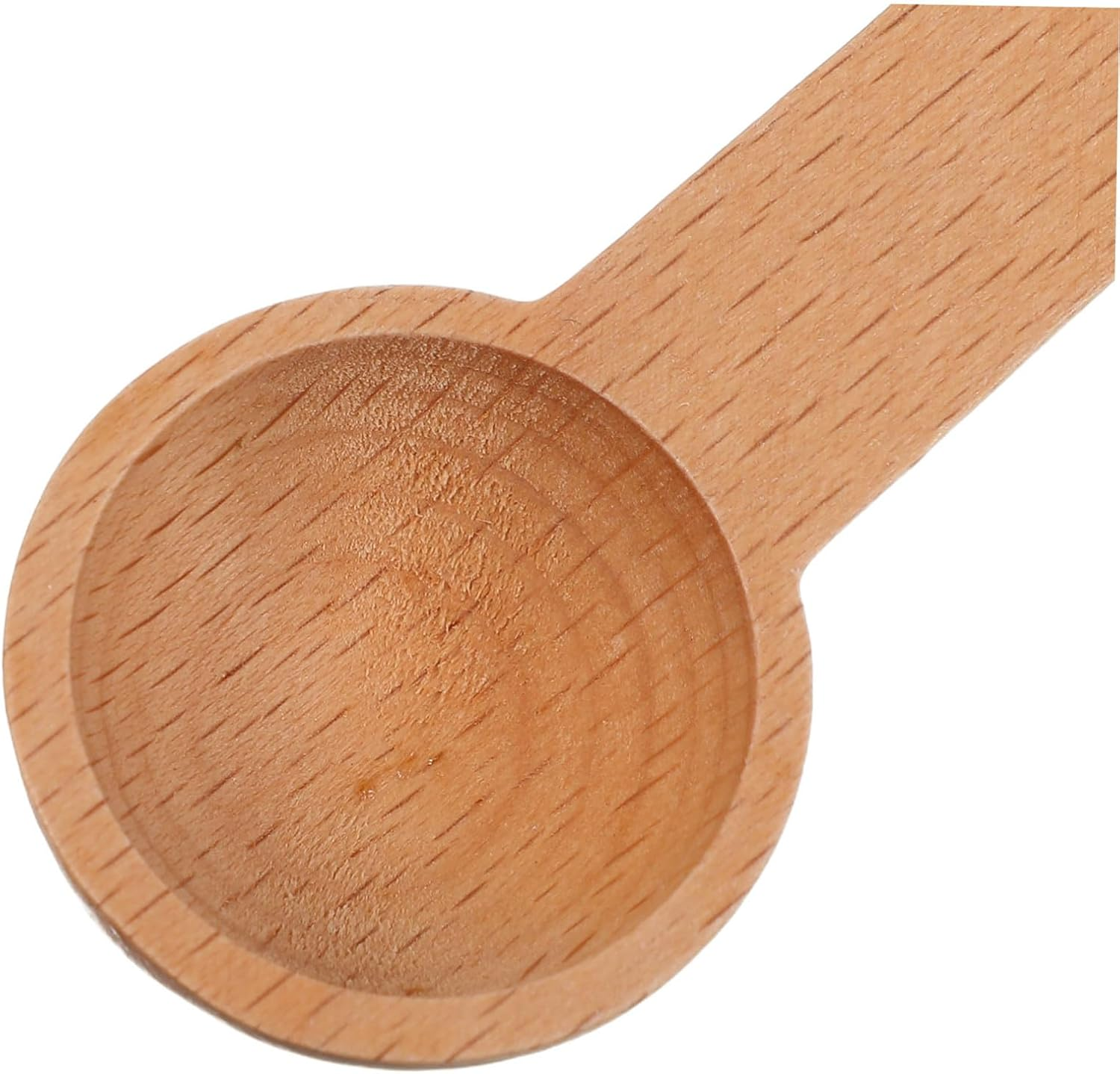 ABOOFAN 4Pcs Wooden Coffee Measuring Spoons Small Scoops for Ground Beans and Tea Solid Wood Kitchen Tools for Accurate Coffee Powder Measurement image number 1