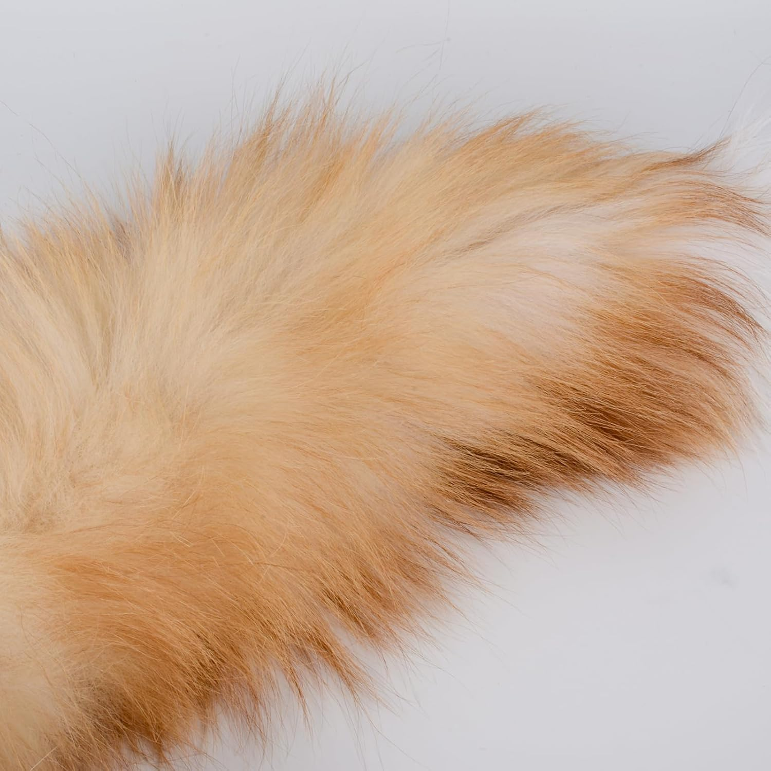 Adjustable Strap Furry Fox Tail Therian Tail Cosplay Fox'S Tail Suitable for Party Role Playing Costumes and Props (Crystal Fox)