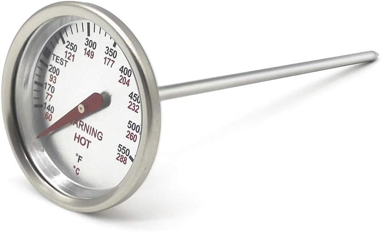9815 & 62538 Accurate Grill Thermometer Replacement for Weber Genesis Silver B/C, Genesis Gold B/C, Genesis 1000-5500 Series, Temperature Gauge with a 5&rdquo; Prong, Thermostat for Weber Gas Grill