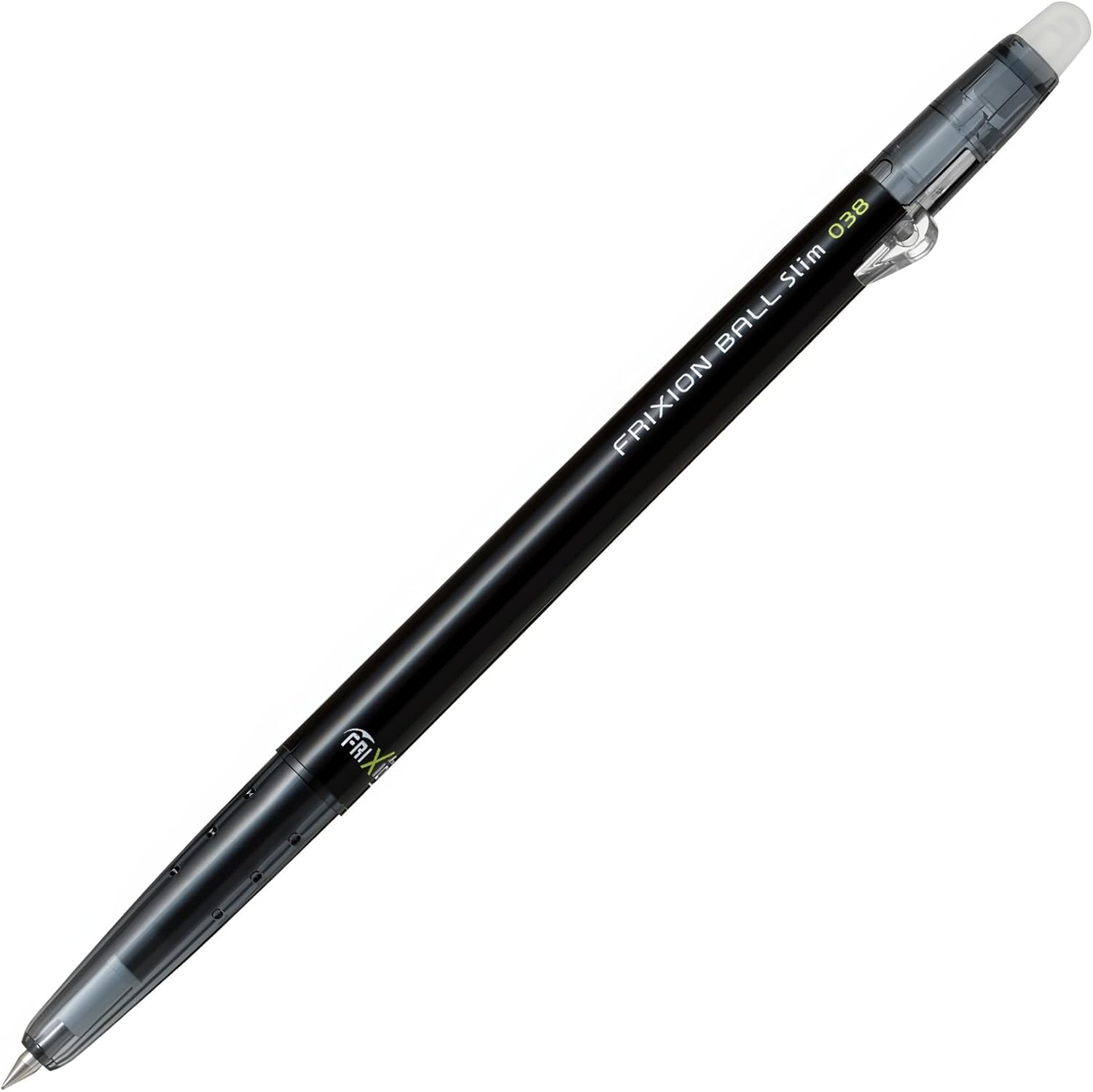 Pilot Frixion Ball Slim 038 Ballpoint Pen, Green (LFBS-18UFG) - 1 Count (Pack Of 1), Black