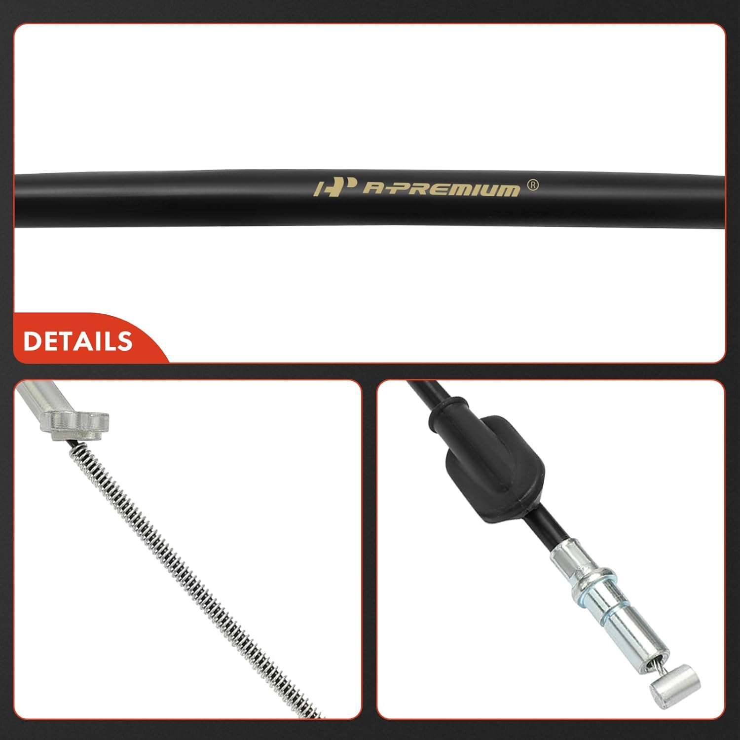 A-Premium Parking Brake Cable Replacement for Honda Cr-V 2005-2006 Rear Right