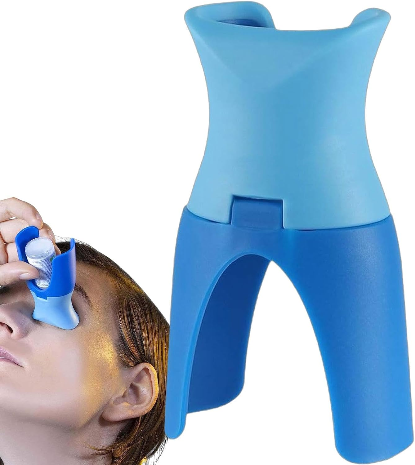 Eye Drop Dispenser | Portable Eye Dropper Cup Eye Drop Guide,Hygienic Safe Eye Drop Holder Eye Dropper Aid Tool for Easy Application