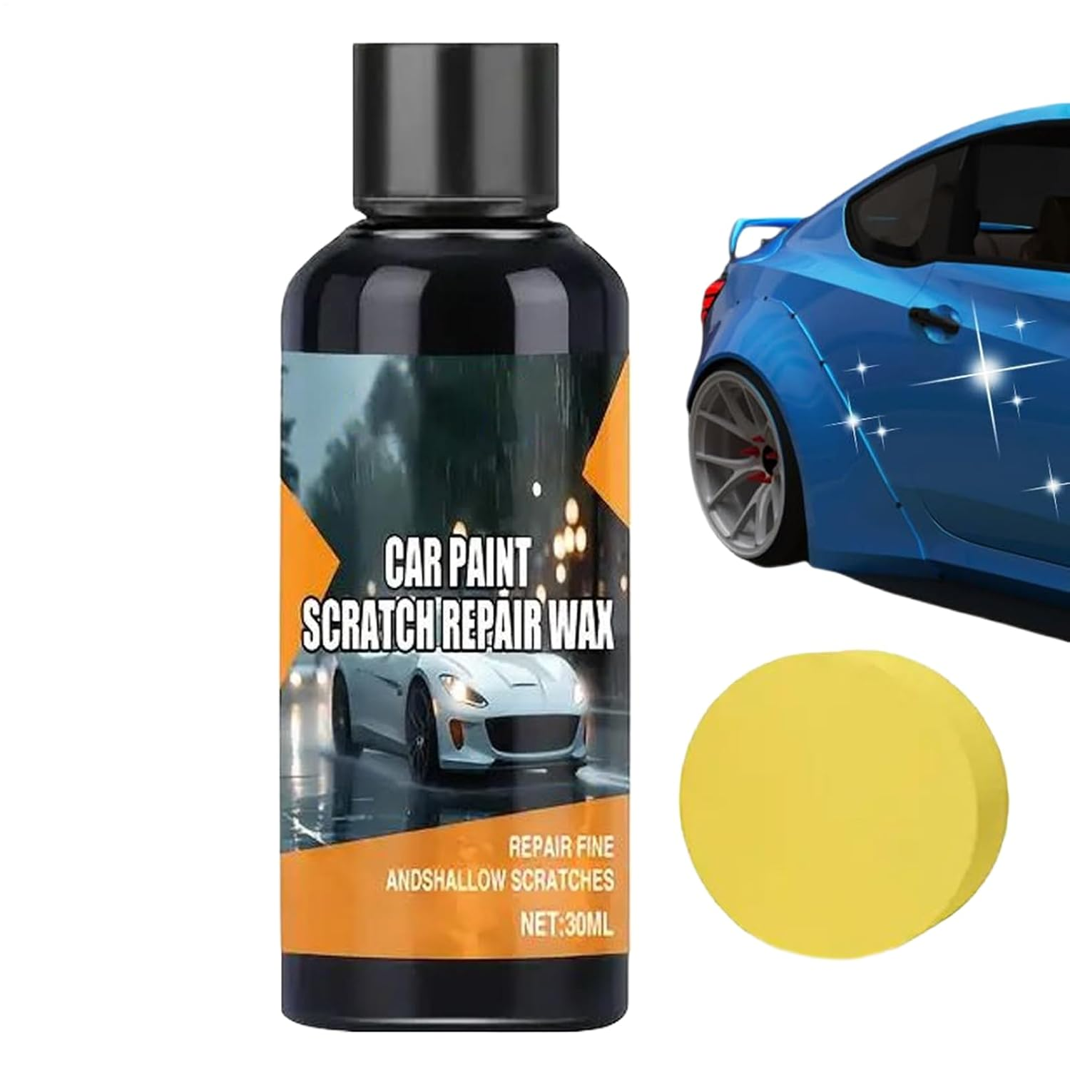 YRTUOP Car Scratch Remover - Car Polishing Wax Scratch Remover for Vehicles | 30Ml Detailing Supplies Automotive Polishing Waxing Restorer for Auto Boat SUV Sedan RV Motorcycle
