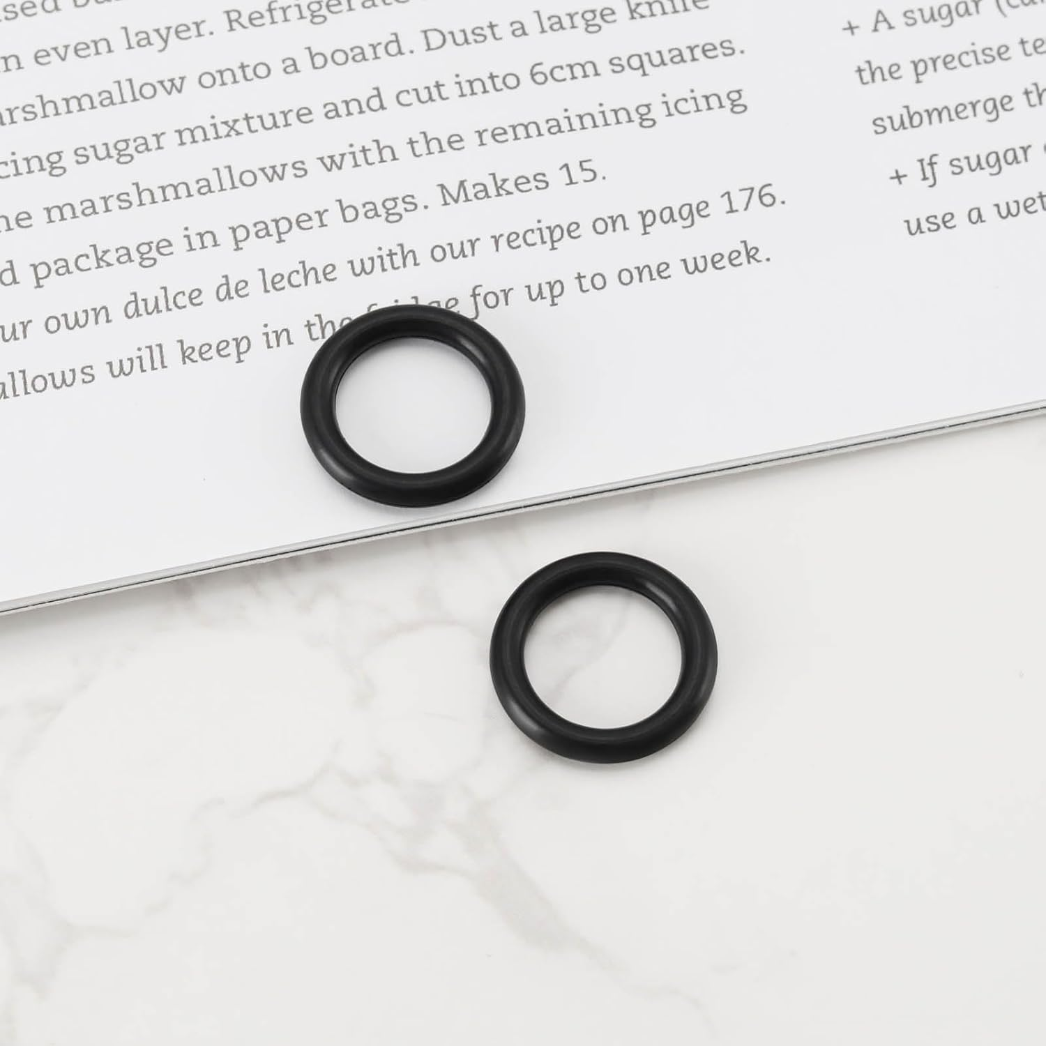 SG Store 100PCS Nitrile Rubber O-Rings Outer Diameter 16Mm Inner Diameter 11Mm Thickness 2.5Mm for Nozzles Sprinklers Spray Guns 1/2 Inch Hose Systems