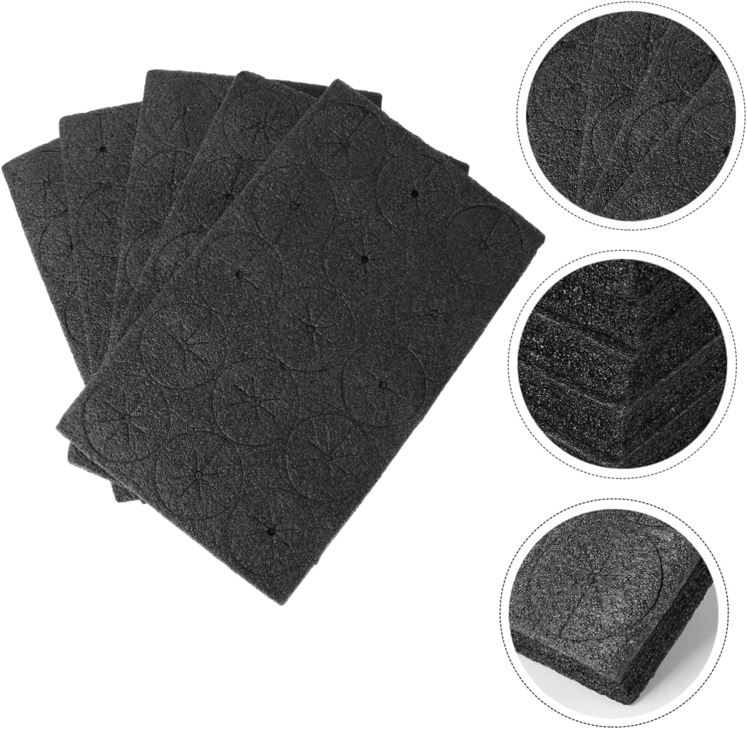 BESPORTBLE 225Pcs Hydroponic Planter Sponge for Vegetable Cultivation Greenhouse Hydroponic Sponge Garden for Home Growing System image number 4