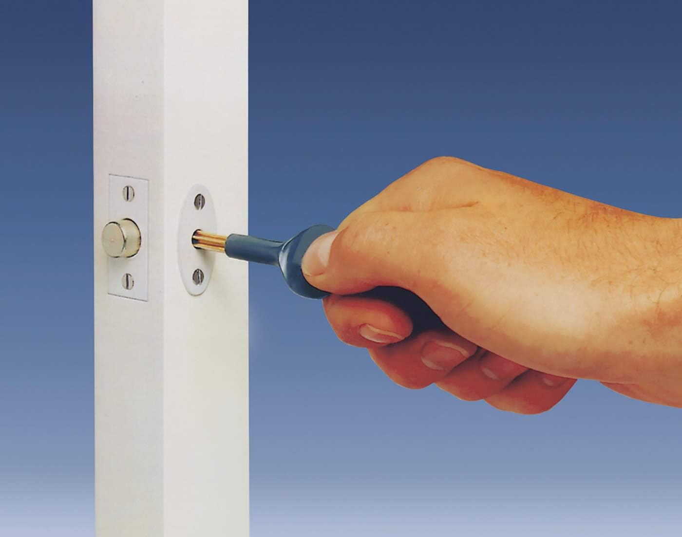 Yale P-2PM444-WE-2 Door Security Bolt, White Finish, Pack of 2, Standard Security, Visi Packed, Suitable for Hinged and Wooden Doors image number 2