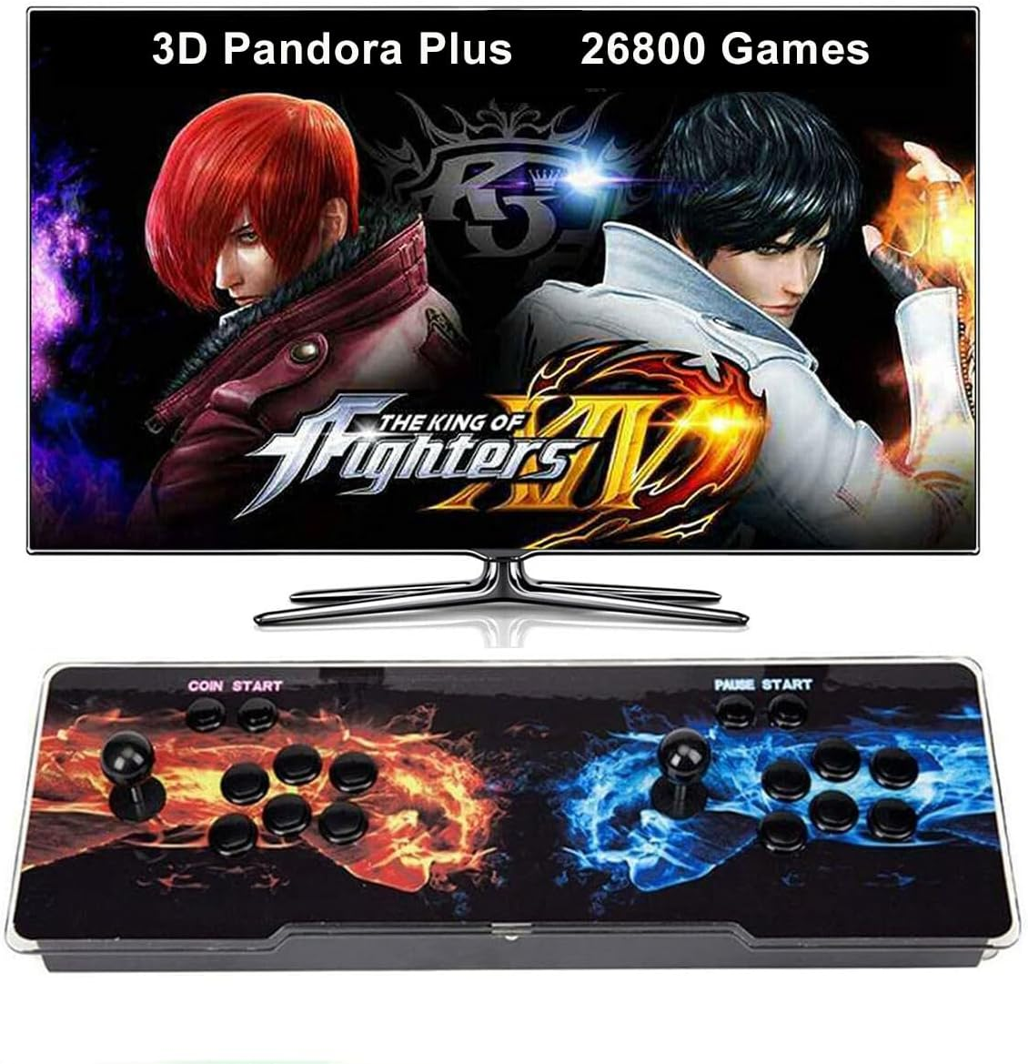 26800 Games Pre-Installed Pandora'S Box plus 3D & 2D HD Arcade Retro Video Game Console ,Supports HDMI VGA USB Output image number 1