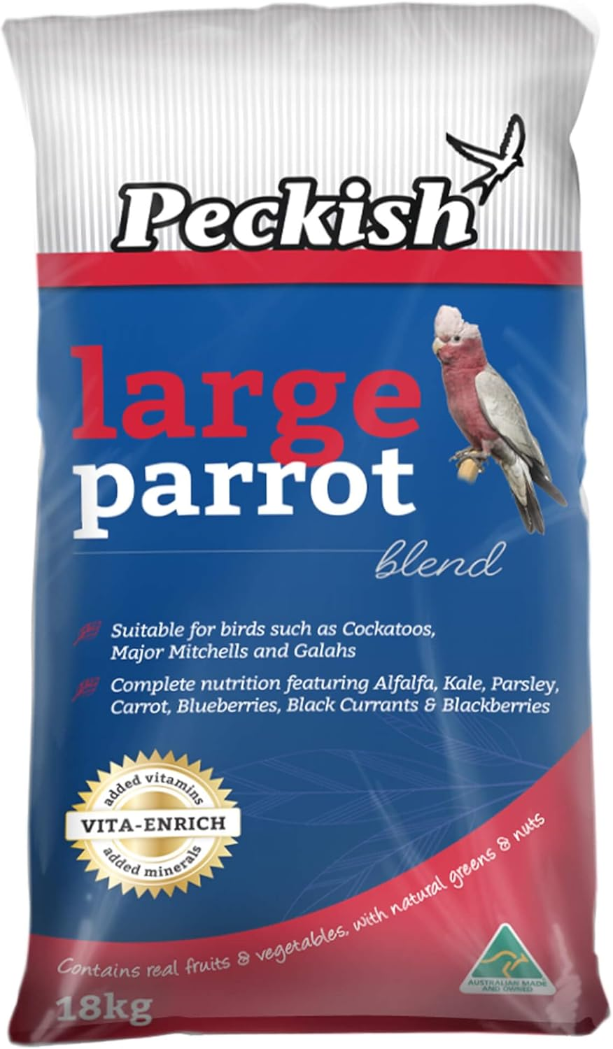 Peckish Large Parrot Blend 18Kg
