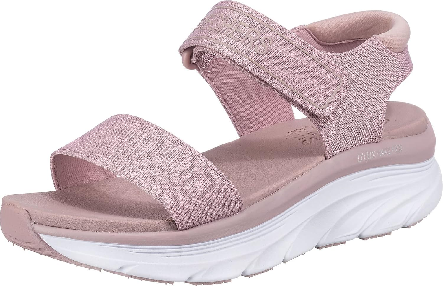 Skechers Women'S D'LUX Walker New Block Sport Sandal